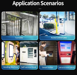 NFC OCR MRZ Alquiler de automóviles automático PDF417 Licencia de conducir 2D Lector de código <span class=keywords><strong>QR</strong></span> USB RS232 Tarjeta de identificación Escáner de pasaporte - Product Image 6