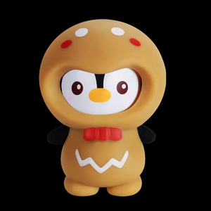Juguete de Peluche de TPR Personalizado OEM de Navidad, Papá Noel, Pingüino, Reno, Muñeco de Nieve, Regalo Promocional al por Mayor - Product Image 3