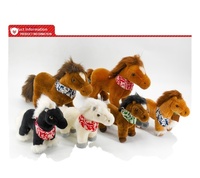 Nouvelle Peluche Cheval Réaliste pour Enfants, Jouet en Peluche Courte, 31-50cm, 8-13 Ans, Cadeau Idéal Mariage
