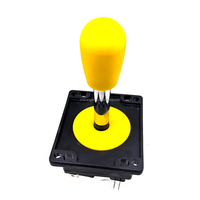 Manette de jeu 8 directions style espagnol, 5 couleurs disponibles, avec embout de type batte/balle, en métal, pour contrôleur d'arcade et pièces de console de jeu américaine