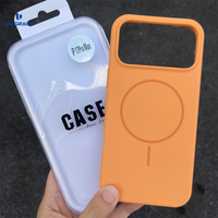 Étui en silicone pour iPhone 15 Pro, étui de téléphone magnétique, étui de protection pour téléphone