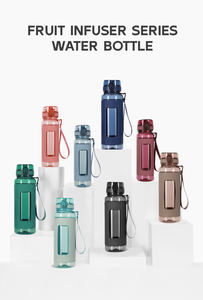 Bouteille d'eau réutilisable Tritan 800 ml avec infuseur à thé et logo personnalisé UZSPACE, idéale pour la consommation directe, les voyages et la rentrée scolaire - Product Image 6