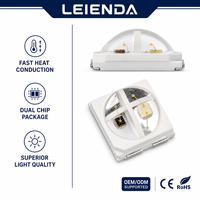 Source de lumière de détection optique 3030 LED verte 525nm infrarouge 1550nm double longueur d'onde, composant SMD pour la conception de modules PCB OEM