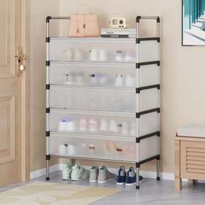 Grand organisateur de chaussures pliable moderne, nouveau, portable, pliable, pour chaussures - Product Image 1