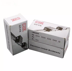 Blocco Guida Lineare CSK Serie LMGQ / <span class=keywords><strong>LMN</strong></span>/LMW/LMR15/20/25/30/35/45, Blocco Lineare con Cuscinetto in Acciaio Inossidabile - Product Image 2