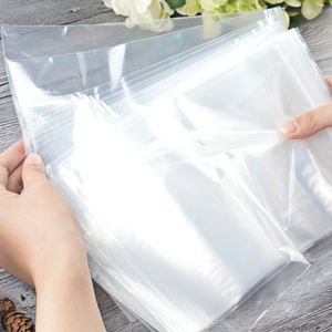 定制pe印花塑料拉链袋包装带标志品牌拉链袋透明塑料袋夹自封可再密封迷你 - Product Image 5