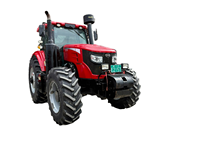 Tracteur agricole haute performance YTO 230 CV 4x4 avec cabine climatisée, moteur 6 cylindres, norme d'émission chinoise IV pour grandes surfaces agricoles