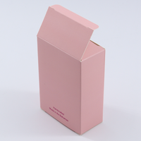 Custom Corrugated Cardboard Box Packaging Wig Beauty Skincare Cosmetic Makeup Gift Packaging Box