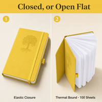 Carnet A5 en PU, 100 feuilles, plusieurs couleurs au choix, logo personnalisé, style imprimé pour réunions d'affaires, bloc-notes cadeau – Vente chaude