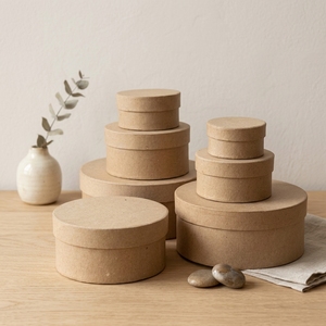 Wholesale Custom Logo Printing Strong Recyclable Kraft Paper <b>Flower</b> <b>Boxes</b> Packaging with Embossing and Shiny Golden Printing - Product Image 1