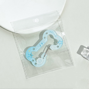 Porte-clés mignon en acrylique en forme de nuage style Ins, couleur <span class=keywords><strong>pastel</strong></span> personnalisée, avec mousqueton - Product Image 3