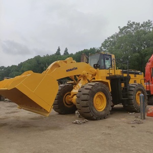 Cargadora de Ruedas KOMATSU WA600, Equipo de Construcción de Uso Pesado, Amarilla, Motor Diésel 4x4, Usada, Carga Nominal de 60 Toneladas, Bomba Hidráulica - Product Image 2