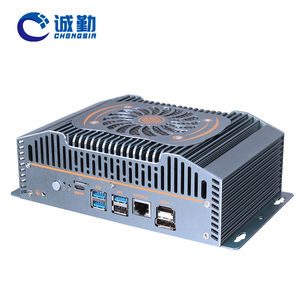 Aiot cạnh máy tính ai IOT cổng x86 nhúng Mini <span class=keywords><strong>PC</strong></span> Ultra 5 125u Ultra <span class=keywords><strong>7</strong></span> 155H DDR5 6 Lan 1 * COM nhôm công nghiệp <span class=keywords><strong>PC</strong></span> trường hợp - Product Image 2