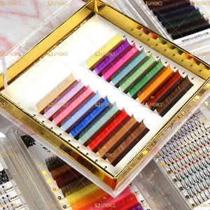 Extension de cils individuels, colorées, vente en <span class=keywords><strong>gros</strong></span>, nouveauté <span class=keywords><strong>2022</strong></span> - Product Image 4