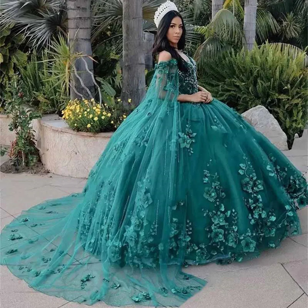 Dark Green Quinceanera Dresses Ball Gown Prom Evening Birthday Party Dress Graduation Gown Vestidos de Quinceanera Mq422 Dark Green Quinceanera Dresses Ball Gown Prom Evening Birthday Party Dress Graduation Gown Vestidos de Quinceanera Mq422
