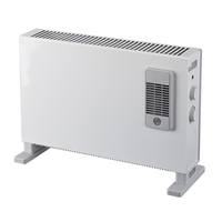 Calentador de Panel Convector Eléctrico de Pared/Mesa de Metal de 2000W con Programación Semanal ERP, Control Remoto y Calefacción de Fibra de Carbono con Protección contra Sobrecalentamiento