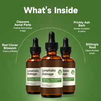 Huile de drainage lymphatique halal, produits liquides pour soutenir les reins, la santé immunitaire et la digestion, gouttes liposomales pour le drainage lymphatique