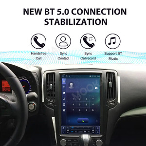Mookaka Android Car Stereo 12.<span class=keywords><strong>1</strong></span> inch cho Infiniti g 2004 2013 Màn hình thẳng đứng Android Car DVD Player GPS NAVI xe Stereo đài phát thanh - Product Image 4