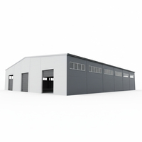 Kit de Construcción Metálica Prefabricada de Acero Ligero de Grado Industrial con Anclaje Reforzado para Almacenes