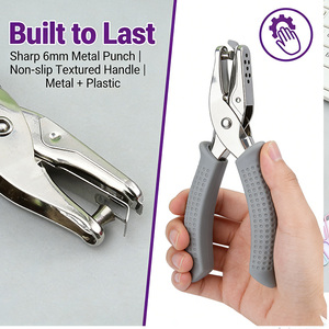 Perforatrice à papier macaron à trou rond de 6 mm <span class=keywords><strong>IDM</strong></span> M521 OEM & ODM, vente chaude, emballage en boîte PVC, vente en gros d'usine - Product Image 2