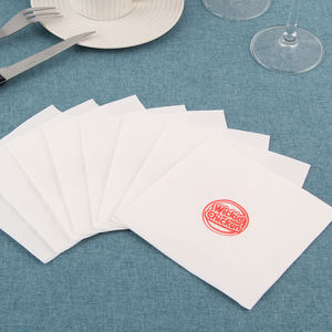 Serviettes <span class=keywords><strong>de</strong></span> <span class=keywords><strong>table</strong></span> blanches 1 pli 27x27cm, serviettes <span class=keywords><strong>de</strong></span> <span class=keywords><strong>table</strong></span> en papier jetables économiques <span class=keywords><strong>pour</strong></span> le bureau, l'école, <span class=keywords><strong>la</strong></span> cafétéria, le restaurant, usage quotidien - Product Image 3