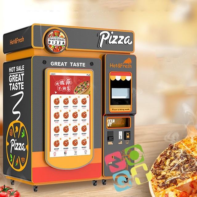 Factory Electric Automatic Smart Pizza Vending Machine