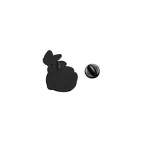 Broches en émail de chats noirs chassant des papillons, chat amusant et joyeux, broche pour vêtements, badge de revers, bijoux, cadeau en gros