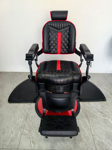 Equipo de peluquería moderno Precio al por mayor Precio bajo Silla De <span class=keywords><strong>Barberia</strong></span> Hombres Estacin De Barbero Silla De salón - Product Image 4