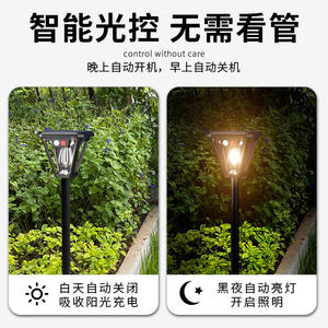 Lámpara Solar LED para Jardín, Montaje en Pared, Exterior, Impermeable, Iluminación de Paisaje, Ángulo de Haz de 20 Grados, Vida Útil de 50000 Horas - Product Image 2