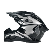 Casque de moto de haute qualité avec lunettes de protection et gants, doublure en coton, résistant aux chocs, en ABS, pour motocross