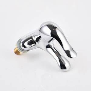 Vòi Nước Bồn Rửa Gắn Sàn <span class=keywords><strong>2</strong></span> Lỗ Cho Phòng Tắm Vòi Nước Nóng Và Lạnh Hỗn Hợp Bằng Hợp Kim Kẽm Mạ Crôm - Product Image 2