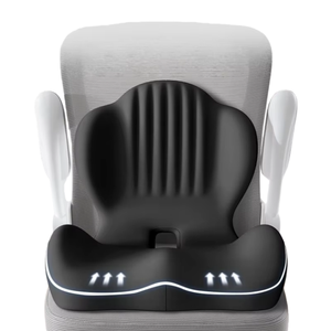 Ergonomic Memory Foam Seat Cushion Office <strong>Chair</strong> Pillow With Lumbar <strong>Support</strong> <strong>for</strong> Long Time Sitting <strong>Back</strong> Pain Relief Breathable - Product Image 3