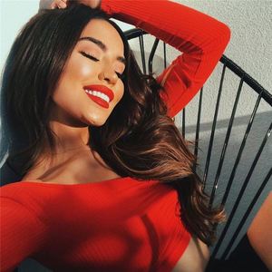 Nuovo Design 2020 Top Corto Casual da Donna con Spalle Scoperte, Tunica Elegante per Feste e Club, Abbigliamento Streetwear D0082-1 - Product Image 3