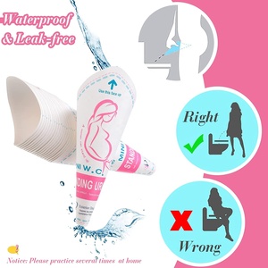 Urinoir portable léger pour femmes, dispositif d'urination féminin <span class=keywords><strong>jetable</strong></span>, papier imperméable, urination <span class=keywords><strong>debout</strong></span>, hygiène féminine - Product Image 3