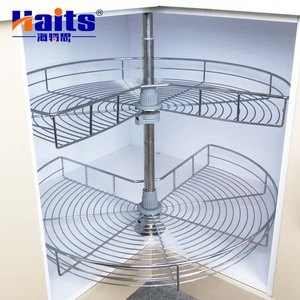 Magia Angolo 270 Gradi Cerchio Forte Ruotano Cestino Armadio Carrello - Product Image 6