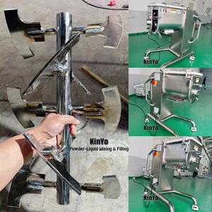 Nhà Máy Giá 40L phong cách phòng thí nghiệm ngang Mixer Ribbon Máy xay sinh tố mái chèo Mixer - Product Image 6