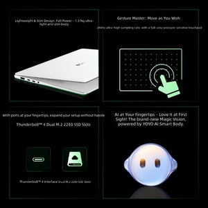 Dernière sortie 2026 Honor Magicbook Pro 14 / 16 Ai Slim Laptop |   Écran tactile OLED 3,1k pour la protection des yeux, Magicbook Pro 14/ultra5-338h/ - Product Image 6
