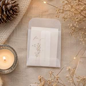 Custom Translucent Vellum <b>Envelopes</b> Frosted Paper Multiple Sizes for Wedding Invitations Photos <b>Gifts</b> and Business Packaging - Product Image 5