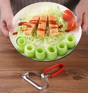 Vente en gros d'ustensiles de cuisine multifonctionnels Syh619 en acier inoxydable, éplucheur de fruits et légumes, y compris les pommes de terre - Product Image 2