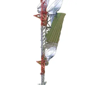 Communication Tower 100m Self Supporting Tower Communication Tower Price