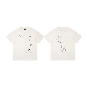 <span class=keywords><strong>T</strong></span>-shirt tendance Saimt Michell pour hommes, style streetwear américain, 100% coton, délavé à l'acide, vintage, manches courtes, vente en gros - Product Image 5