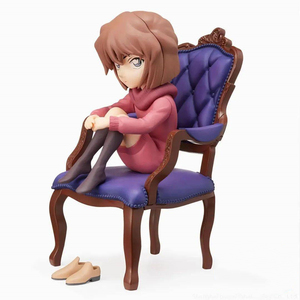 Figuras de acción de personajes de Conan, haimara Ai, Conan, Edogawa, silla de PVC, 2 estilos, modelo de colección, muñecos, regalo - Product Image 4