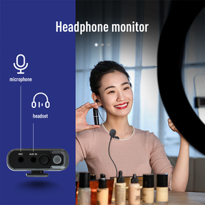 Microfono Wireless Professionale BG-131U Mini per Editing <span class=keywords><strong>Video</strong></span> in Tempo Reale e Registrazione <span class=keywords><strong>Video</strong></span> Log su DSLR - Product Image 6