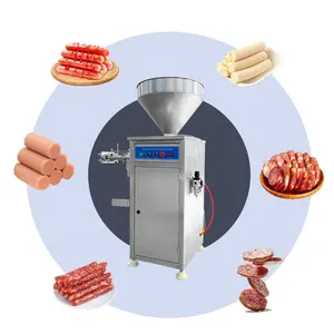 Sausage Stuffer Chicken Sausage Making Machine Hydraulic Enema Hot Dog Chorizo Sausage Stuffing Processing Machine