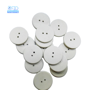 High Temperature Resistant Waterproof Washable Smart RFID Button <strong>NFC</strong> Laundry <strong>Tag</strong> - Product Image 1