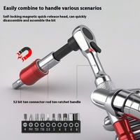 Hi-Spec personnalisé 14 pièces en acier à haute teneur en carbone Kit d'outils de réparation de vélo Mini clé à cliquet jeu de tournevis Portable OEM ODM