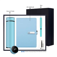 Ensemble de cadeaux de bureau de luxe Nouveaux articles promotionnels Tasse à vide A5 Carnet Stylo plume Recharge d'encre-Articles tendance à la mode