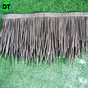 Faux panneaux de chaume décoratifs synthétiques pour l'amélioration de conception avant de magasin de café de restaurant pour des tuiles de toit - Product Image 2