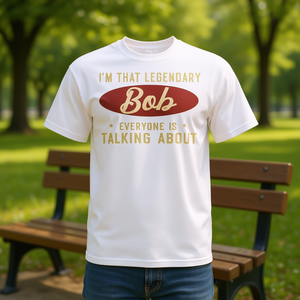 Je suis ce Bob légendaire dont tout le monde parle T-Shirt - Product Image 3