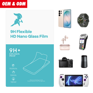Pellicola Protettiva per Schermo in Vetro Nano 9H Anti-Esplosione e Anti-Graffio per iPhone 14 15 - Product Image 1